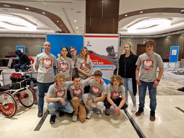 Nasi wolontariusze na Mistrzostwach Europy w szermierce na wózkach